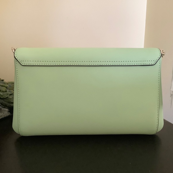 Kate Spade New York Laurel Way Greer Crossbody Bag Light Green Mint OS - Picture 6 of 16